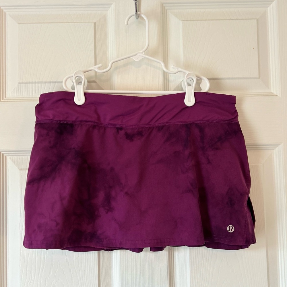 Lululemon Athletica Purple Mini Athletic Skirt